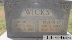 John T. Wicks