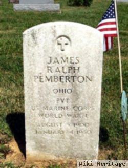 Pvt James Ralph Pemberton