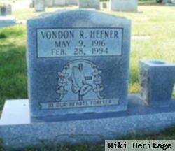 Vondon R Hefner