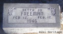 Betty Jo Freeman