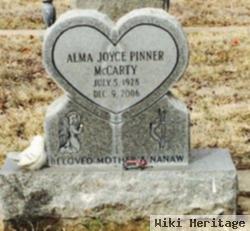 Alma Joyce Pinner Mccarty