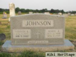 Vernon E Johnson