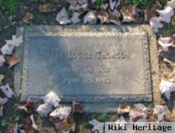 Mary Louise Thomson