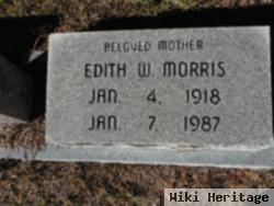 Edith W Morris