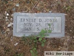 Ernest D Jones