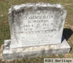 Clarence Allen Dowden, Sr