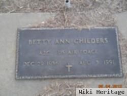 Betty Ann Brantley Childers