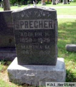 Adolph H Sprecher