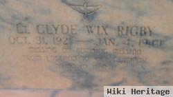 2Lt Clyde Wix Rigby