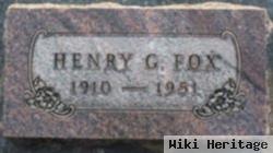 Heinrich G "henry" Fox