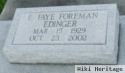 Faye Foreman Edinger