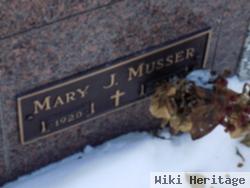 Mary J. Stalter Musser