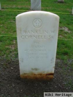 Franklin W Cornell, Sr