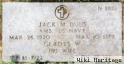 Jack M Duus