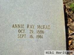 Annie Lee Ray Mcrae