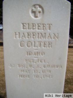 Elbert Harriman Colter