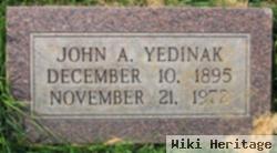 John A Yedinak