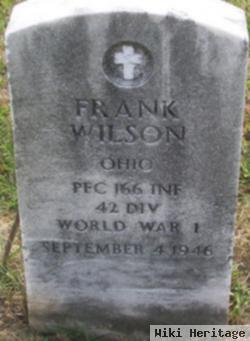 Pfc Frank Wilson