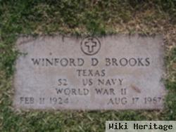 Winford D Brooks