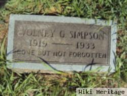 Volney Gene Simpson