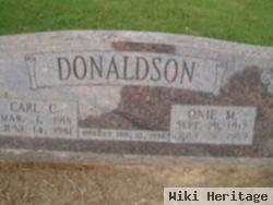 Onie M. Murphy Donaldson