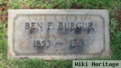 Ben F. Burgur