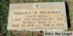 Harold E. Beckman