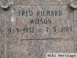 Fred Richard "dick" Wilson