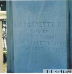Margaretta B. Henderson