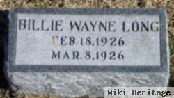 Billie Wayne Long