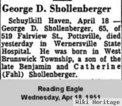 George Daniel Shollenberger