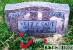 Willie F. Gadt