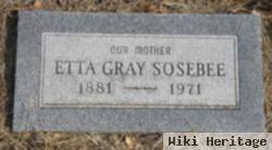 Henrietta L. "etta" Gray Sosebee