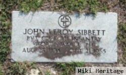 John Leroy Sibbett