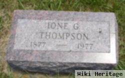 Ione G Thompson