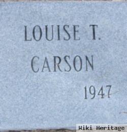 Louise T. Carson