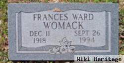 Frances Lorraine Ward Womack