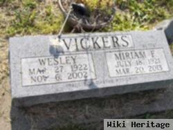 Miriam Heins Vickers