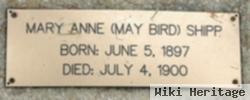 Mary Anne "may Bird" Shipp