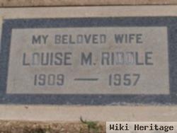 Louise Marie Sellin Riddle