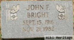 John Floyd "hap" Bright