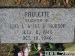 Paulette Hudson