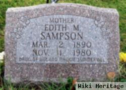 Edith May Summervill Sampson