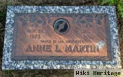 Anne L Martin