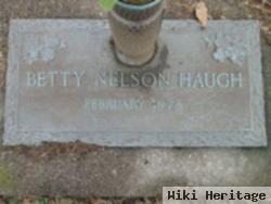 Betty Nelson Haugh