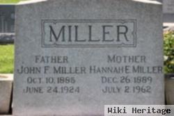 Hannah E. Mantz Miller