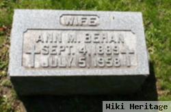 Ann M. Melloy Behan