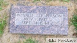 Ronald Lee Person