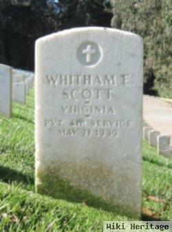 Whitman E Scott