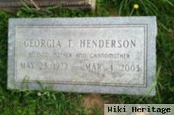 Georgia T Henderson